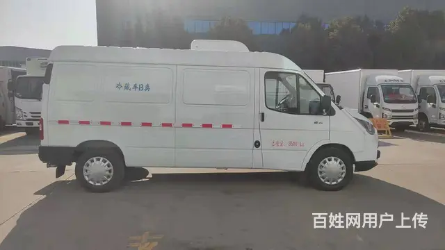 江铃特顺后双轮柴油面包冷藏车6立方 - 图片 2