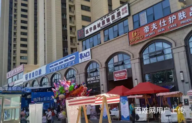 新疆喀什市上海公馆门面房，毛坯房，位于万达广场对面。 - 图片 1
