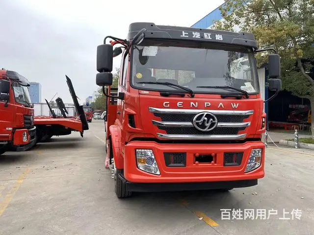 东风13吨挖掘机平板车6.5米挖机平板车可分期 - 图片 8