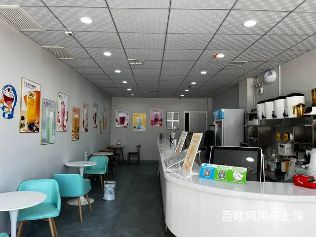 （同城乐铺推广）泾阳崇文佳苑84平饮品店转让，接手即可营业 - 图片 1