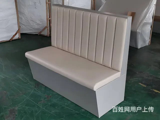 卡座生产定制竖道造型卡座分段靠背卡座无溶剂面料 - 图片 5