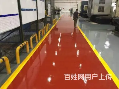 白云嘉禾地坪漆修补，厂房地板漆翻新，办公室地坪装饰 - 图片