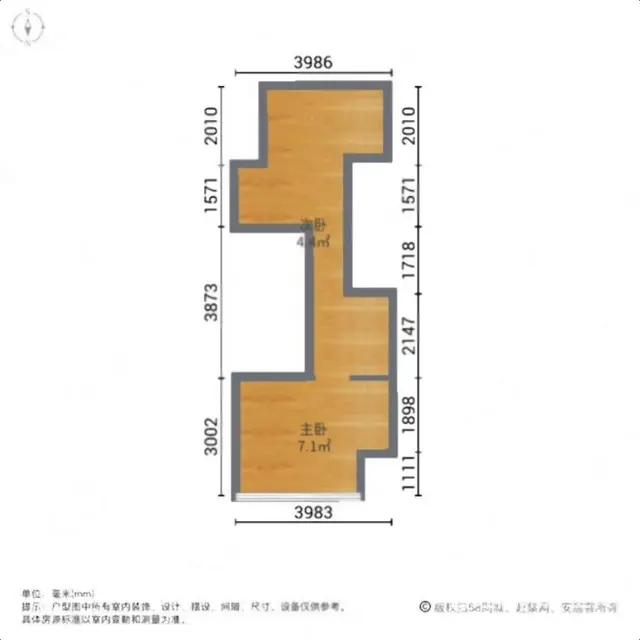 新旁 采光好 高品质复式公寓 挑高4.8米 可租可自住 - 图片 10