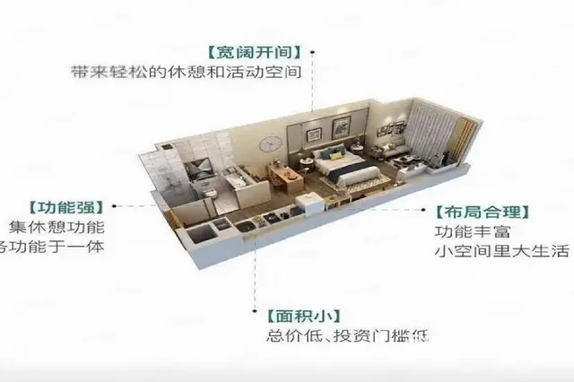 总价25万起入驻九州新世界单身公寓地铁口SOHO现房公寓 - 图片 8