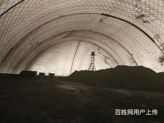 充气膜煤棚 煤场封闭改造 气膜建筑造价 大跨度设计 - 图片 2