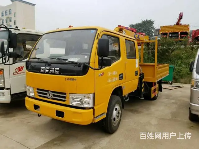 双排蓝牌随车吊厂家直销价格 - 图片 12