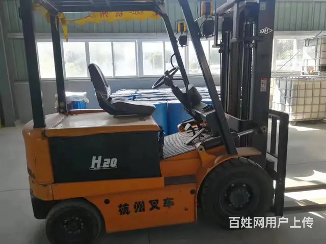 个人单位杭州2吨电动叉车 九成新证件齐全二手叉车 - 图片 1