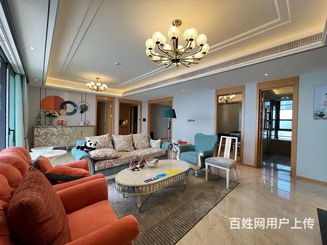 楚河汉街 原岸4房3卫 一线湖景 大尺度客厅阳台 - 图片 6
