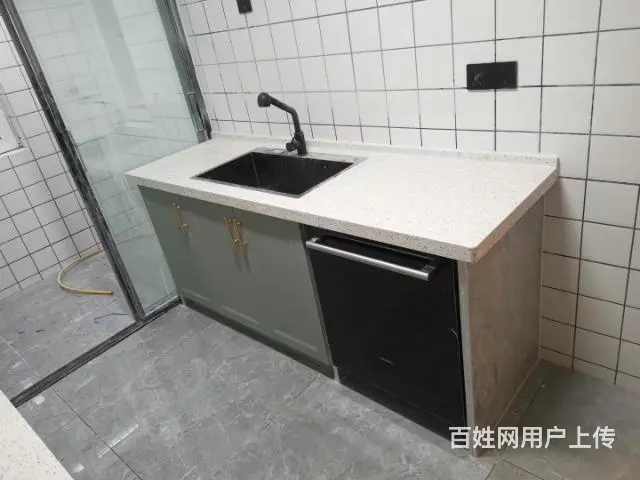 全瓷灶台，整体厨房，洗衣机柜 - 图片 8