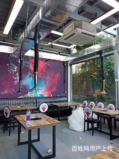 香洲油烟机韩式自助烤肉下排烟设计安装油烟管道更换 - 图片 1