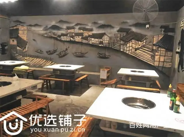 （优选铺子）西外西晶美食街80㎡餐饮旺铺白菜价转让 - 图片 1
