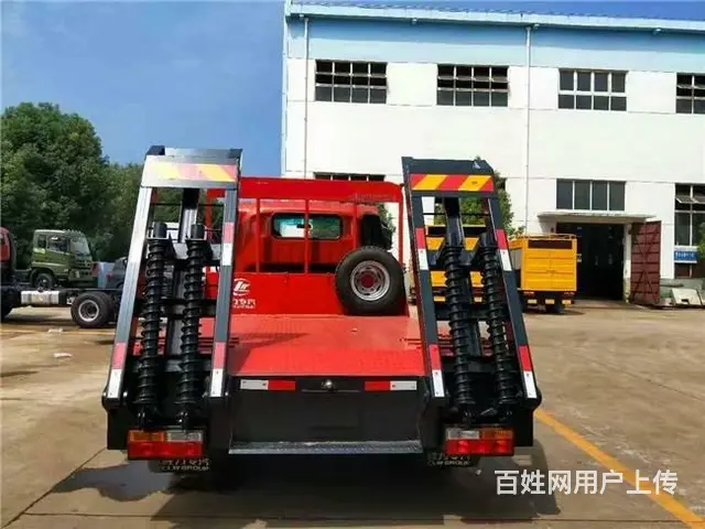 解放虎V蓝牌平板车价格 小型挖机运输车厂家 - 图片 8