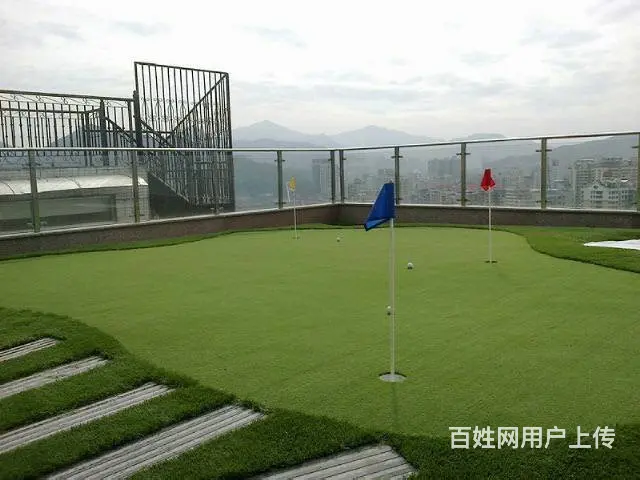 高尔夫嵌沙工程果岭 模拟人造施工果岭练习场 - 图片 2