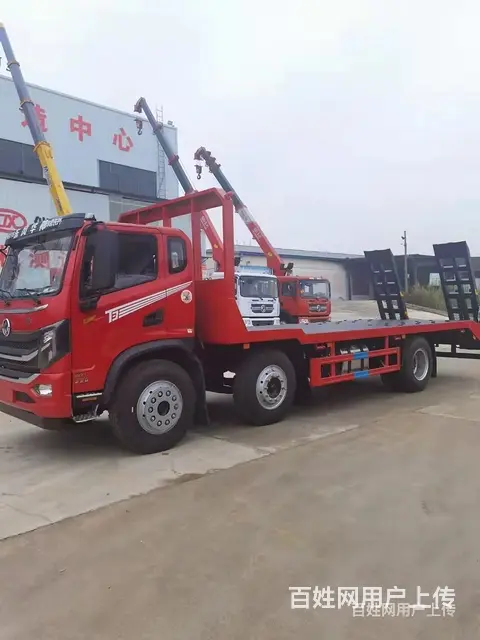 东风华神小三轴挖机平板车 拖板车 限时秒杀价 - 图片 7