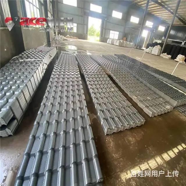 覆膜树脂瓦挤出设备 张家港覆膜树脂瓦生产设备 - 图片 1
