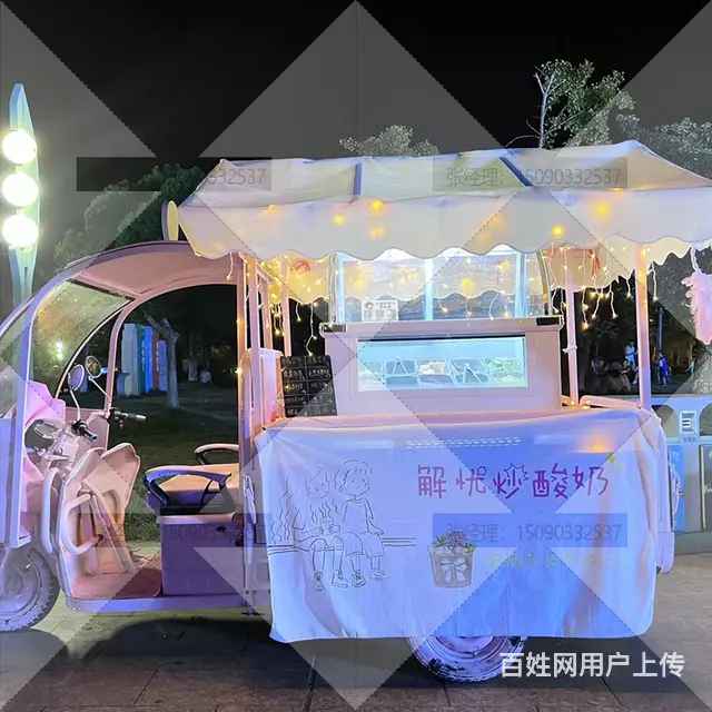 移动冰淇淋柜冰淇淋柜速冻柜工厂 - 图片 4