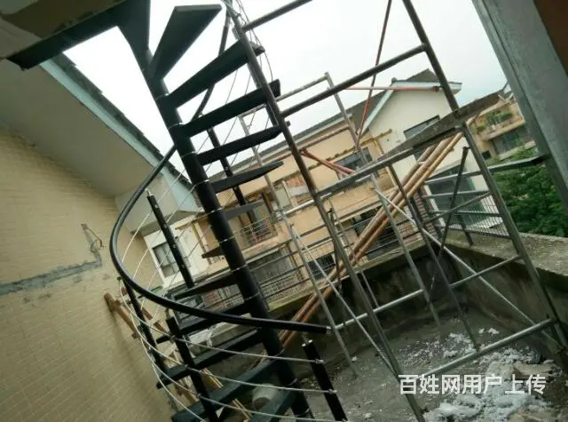 楼梯定制/钢木楼梯/实木楼梯/楼梯栏杆 - 图片 2