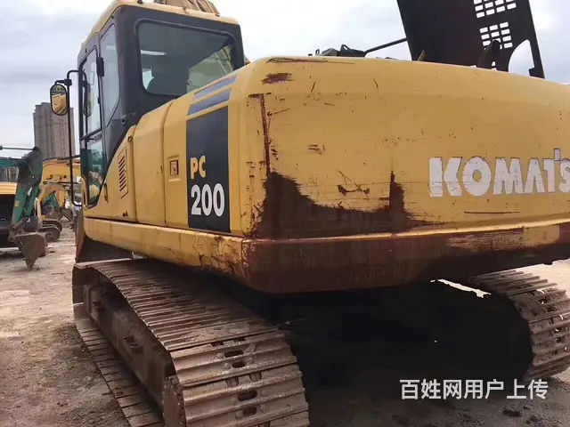 小松200-7二手挖掘机，纯土方机，全国包运可按揭 - 图片 2