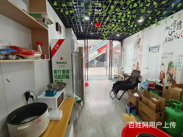 吾悦广场商业街东入口位置！餐饮小吃店转让）同乐街道敬梓东路 - 图片 4