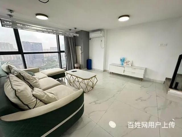 龙鼎万达三房 两厅一卫朝南边套 全景落地窗 临近嘉兴学院 - 图片 1