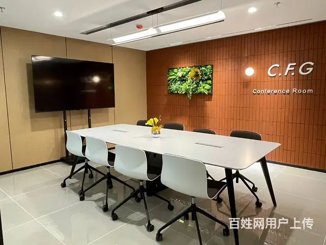 东站地铁口，落地玻璃，东南向靓房双套间，20人办公室出租 - 图片 9