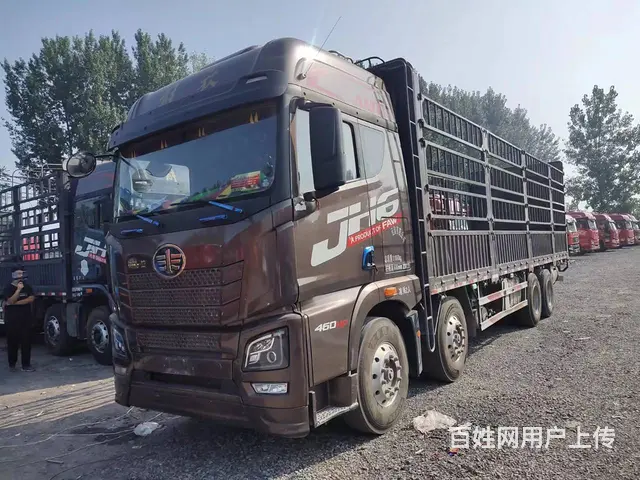出售二手一汽解放JH6 9.6米高栏 前四后 国5 - 图片 1