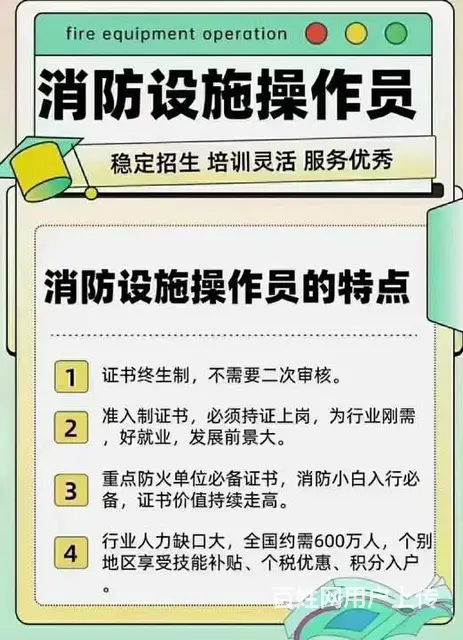 苏州吴江消防设施操作员中级报名有培训吗？ - 图片 7