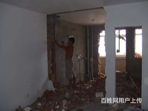 固始专业拆除，砸墙，开槽,打孔，打隔断，吊顶 - 图片 3