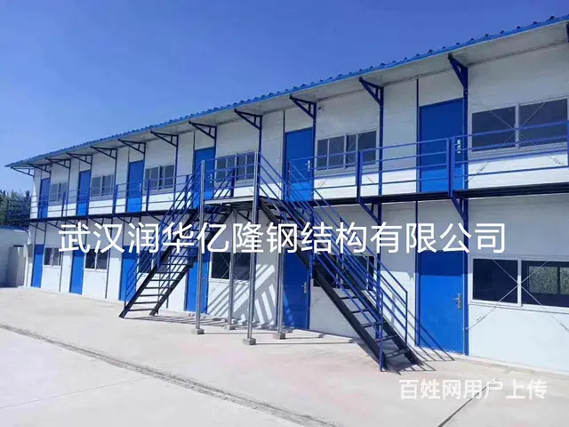 彩钢活动板房 活动房 轻钢板房 彩钢隔断防火板隔墙 - 图片 2