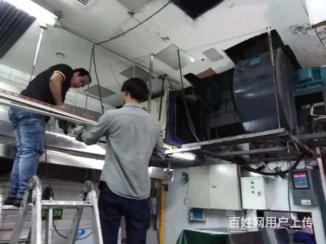 香洲油烟机油烟管道韩式自助烤肉排油烟风机净化器安装 - 图片 1