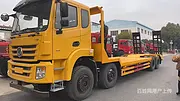 东风四桥40吨超低挖机拖板车 厂家报价