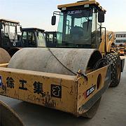 三门峡地区二手压路机市场 二手徐工单钢轮振动压路机