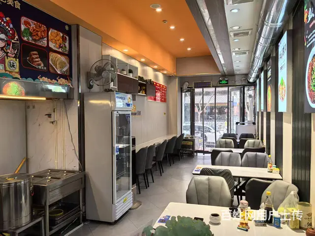9037（铺联邦）正宁路甘南路十字繁华临街精装修餐饮店转让 - 图片 7