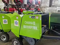 厂家直销包膜机打捆机，养殖户朋友的福音