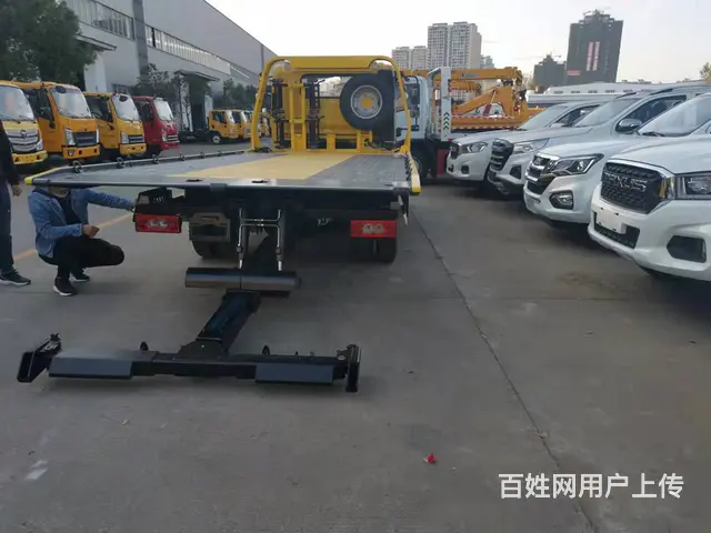 福田蓝牌清障车道路救援拖车 厂家直销报价 - 图片 12