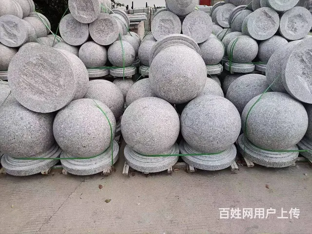 苏州石球|苏州挡车石|苏州路障球|苏州石墩|石柱 - 图片 1
