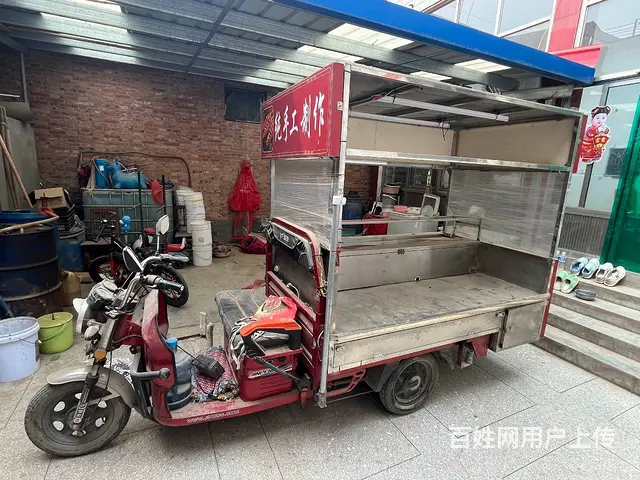 烤面筋小吃车诚心转 - 图片 5