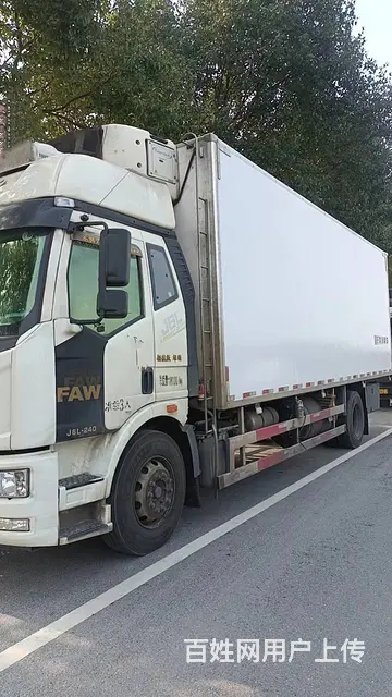 便宜出售解放7.7米冷藏车，车况好 - 图片 1