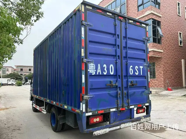 精品2014年国4奥铃CTX单排双轮4米8厢式货车 - 图片 4