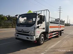 保山6.8米气瓶易燃气体箱式气瓶运输车
