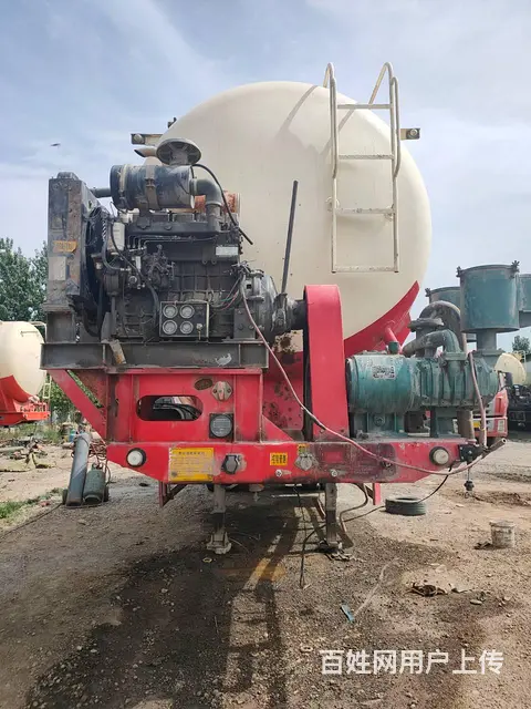 石家庄植物园二手罐车2台18年55方单仓俊华罐车 - 图片 2