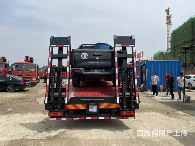 2023款东风专底D3S单桥150挖掘机平板车价格 - 图片 5