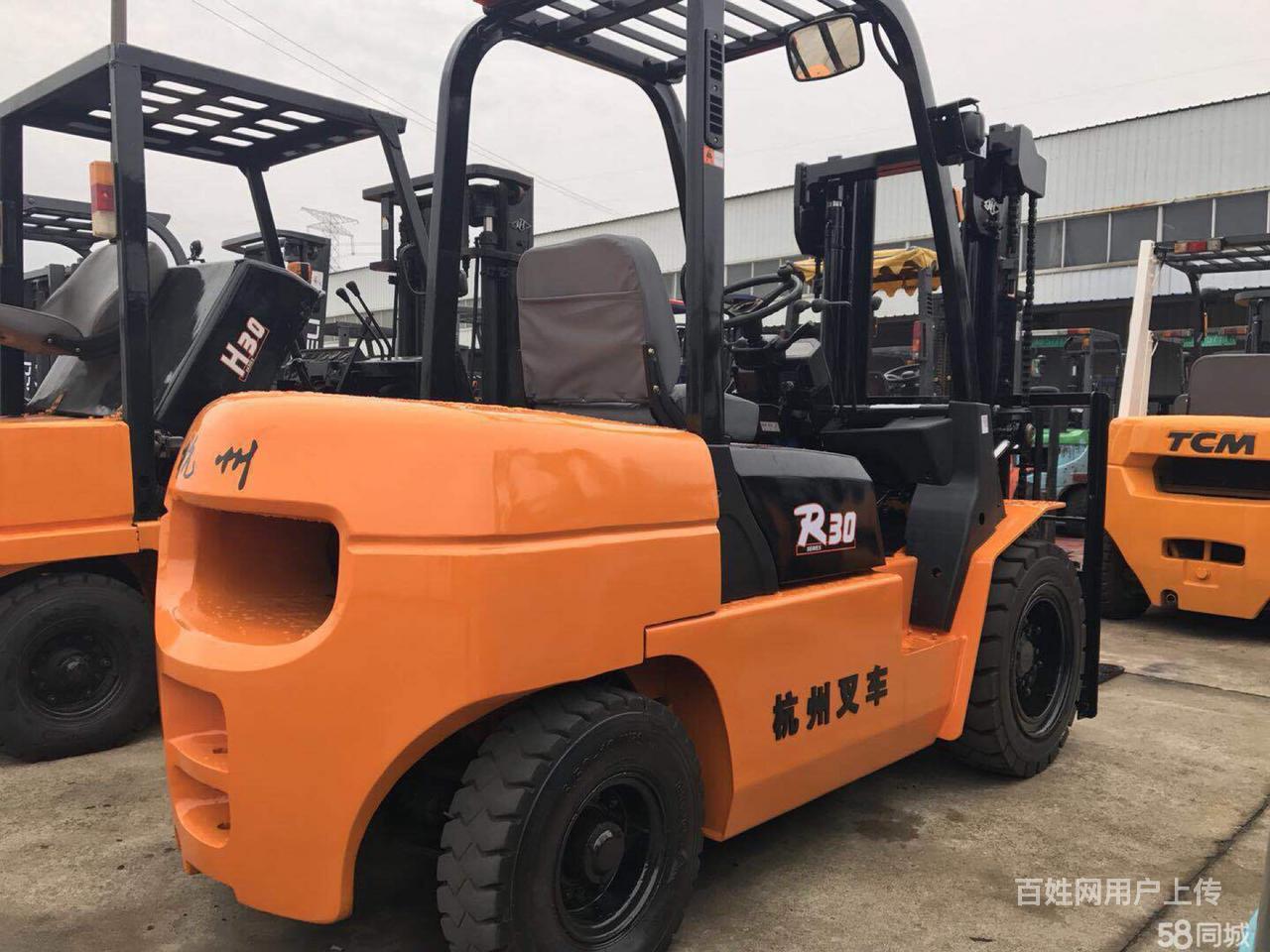 二手杭州3吨柴油叉车 带左右侧移二手叉车个人转