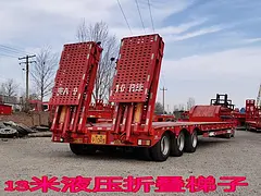 拖板车爬梯拖板车，大件运输拖板车全部处理