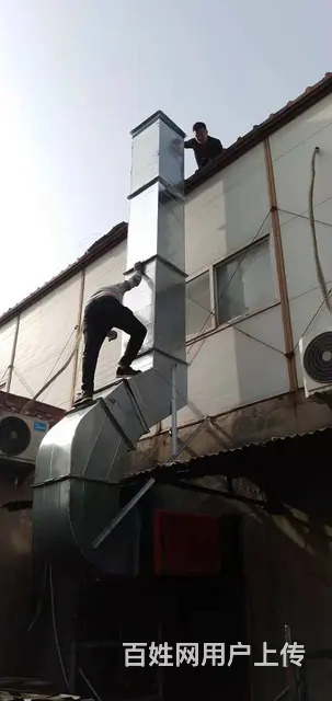 昆山千灯镇单位学校食堂油烟机清洗 排烟管道清洗安装 - 图片 3