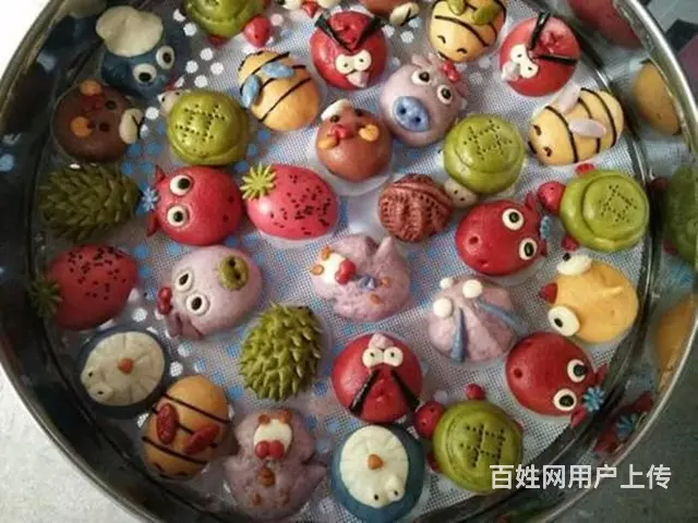 揭阳 卡通包子外形多样 可爱逼真 汕头仟味餐饮培训 - 图片 1