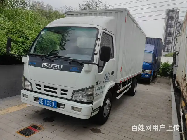 ​2013年7月五十铃单排4.2米厢式货车 包过户 - 图片 1