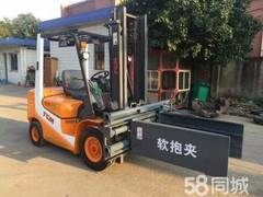升高4米二手叉车-二手软夹抱叉车 夹废纸叉车