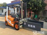 出售4米抱夹叉车，三吨自动档纸卷搬运夹包叉车转让