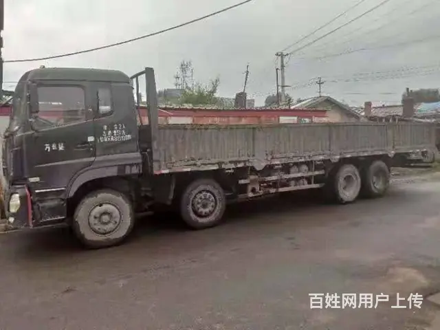 国四前四后八平板车350马力16年7月东风天龙 - 图片 5